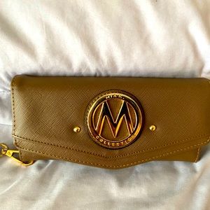 Brown wallet by MK